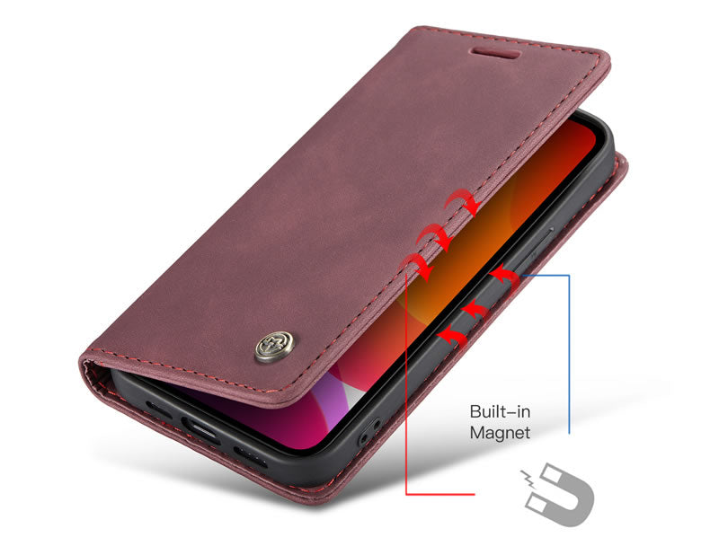 CaseMe iPhone 12 Flip Wallet Case