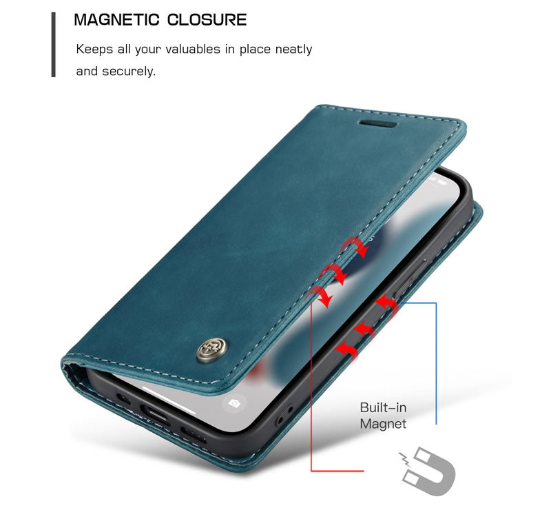 CaseMe iPhone 13 Pro Flip Wallet Case