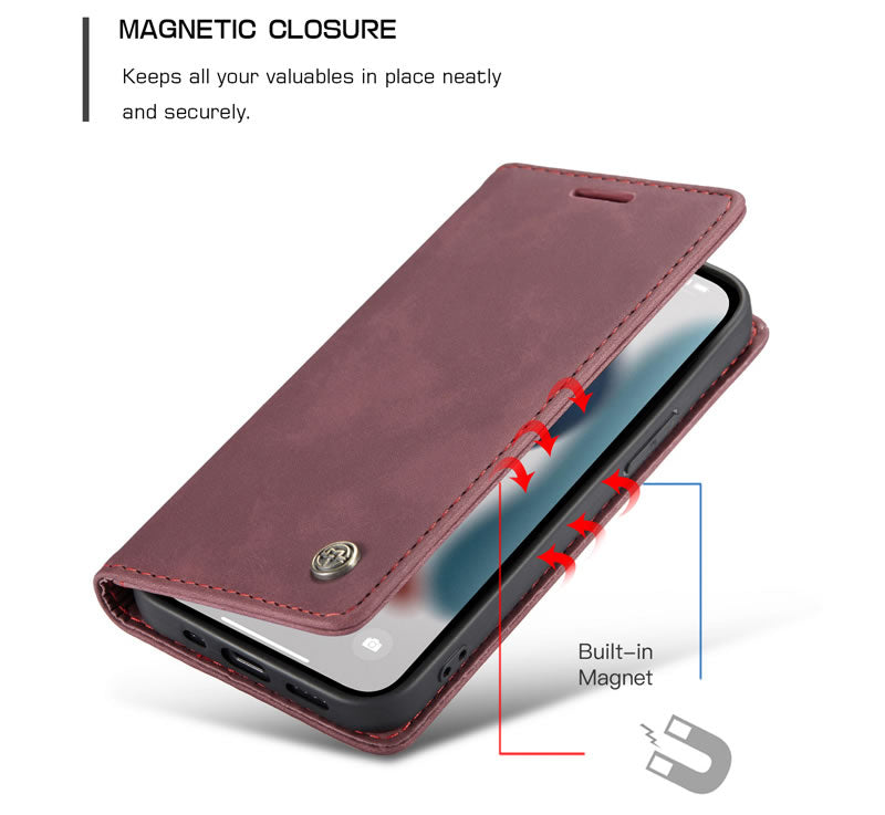 CaseMe iPhone 13 Pro Flip Wallet Case