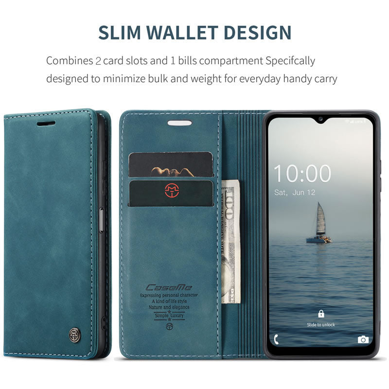 CaseMe Flip Wallet For Your Samsung A14