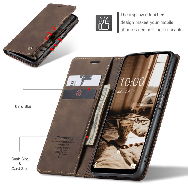 CaseMe Flip Wallet For Your Samsung A14