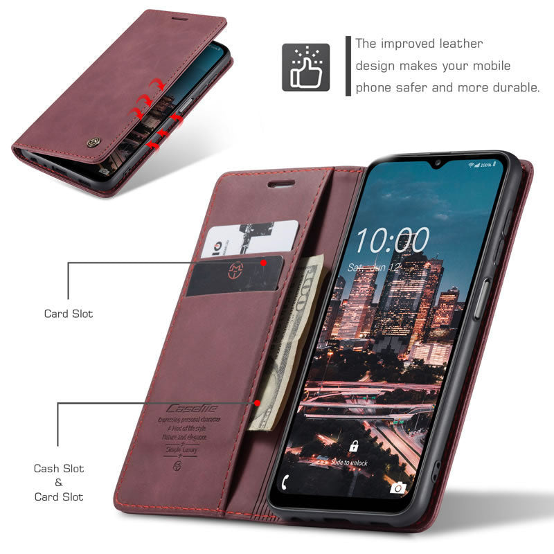 CaseMe Flip Wallet For Your Samsung A14