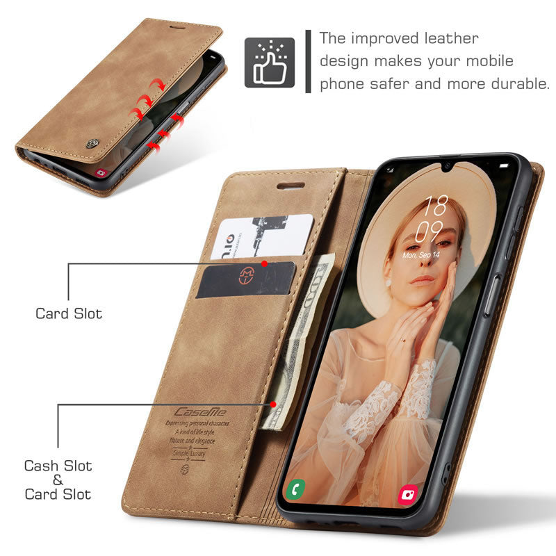 CaseMe Flip Wallet For Your Samsung A24