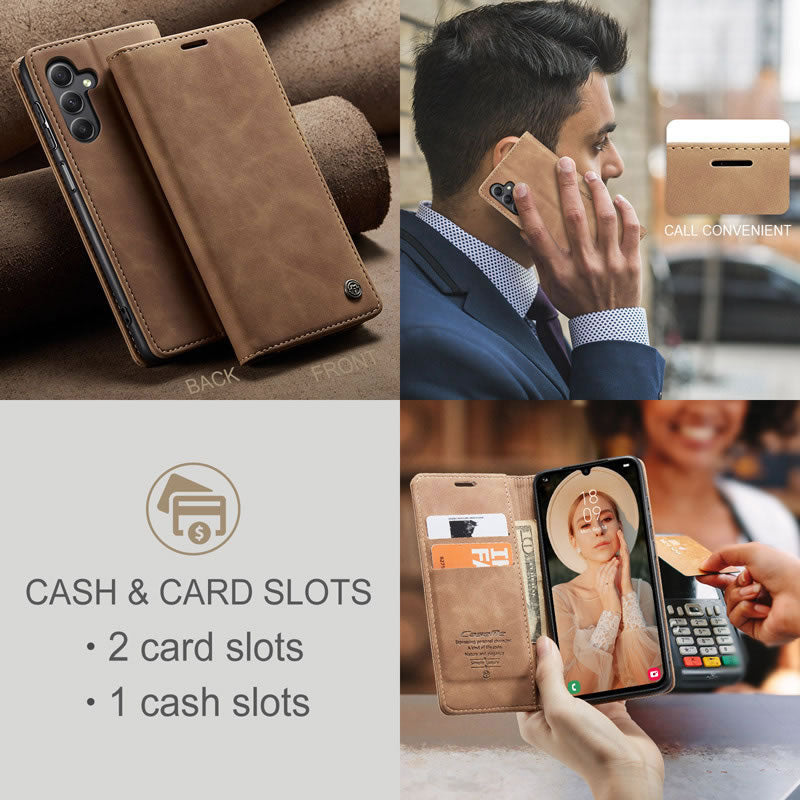 CaseMe Flip Wallet For Your Samsung A24