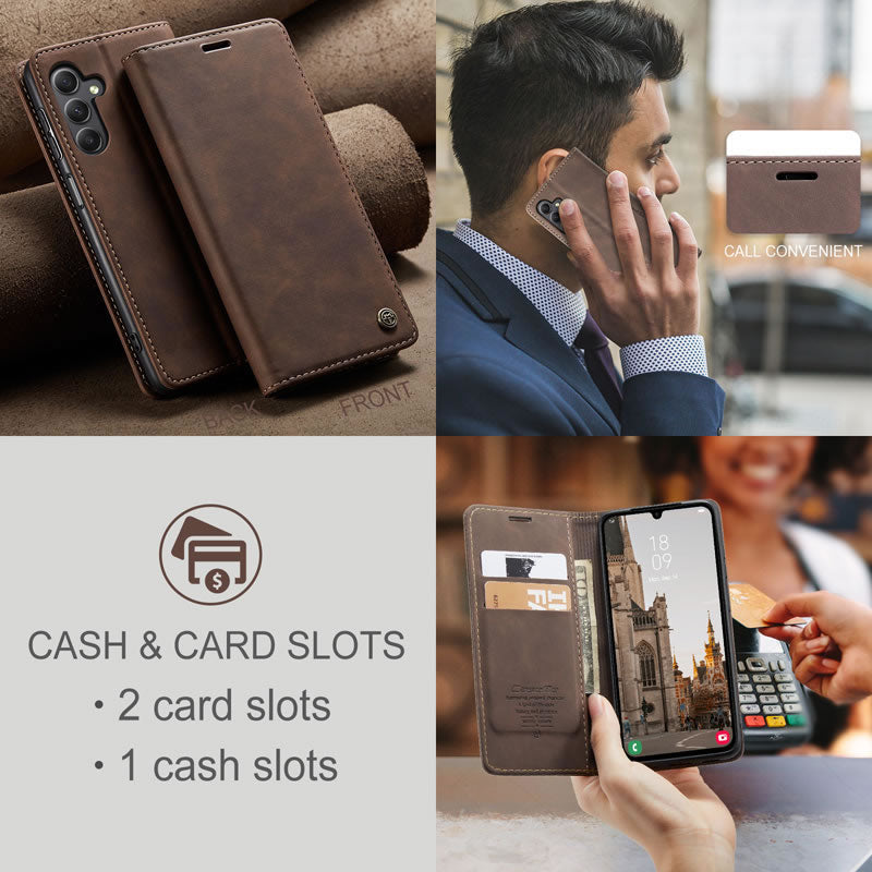 CaseMe Flip Wallet For Your Samsung A24