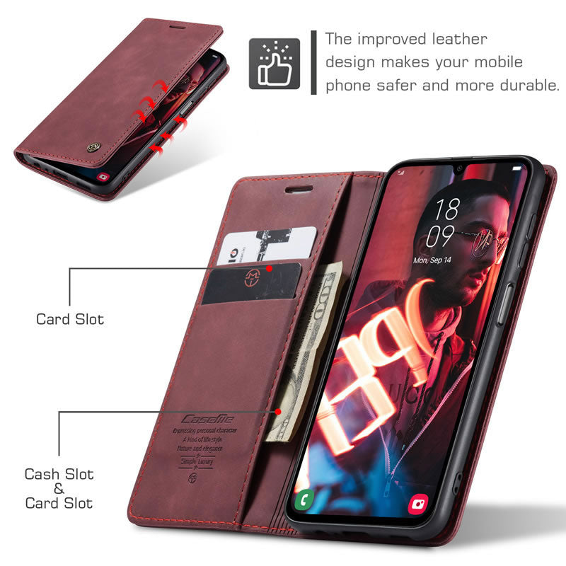 CaseMe Flip Wallet For Your Samsung A24