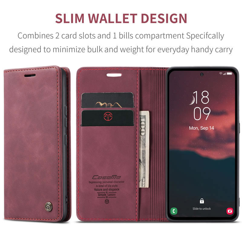 CaseMe Flip Wallet For Your Samsung A54