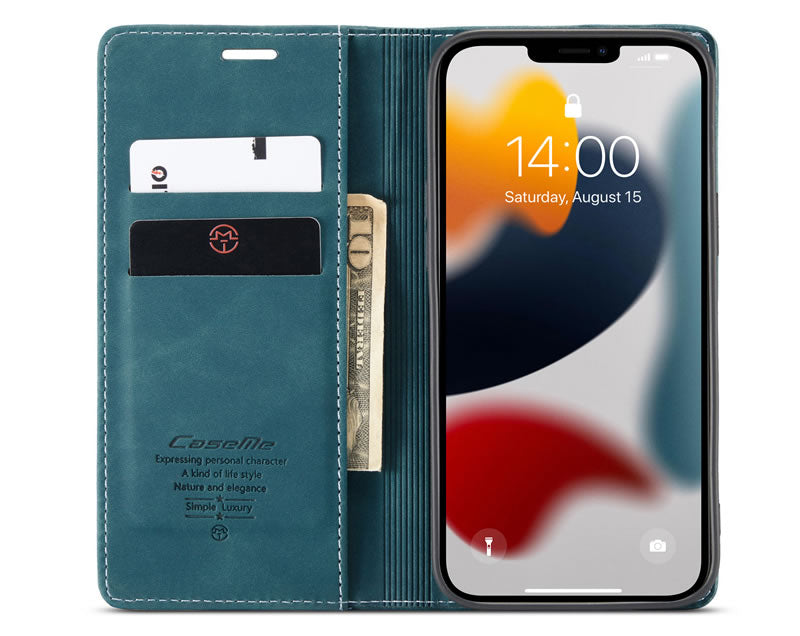 CaseMe iPhone 13 Flip Wallet Case