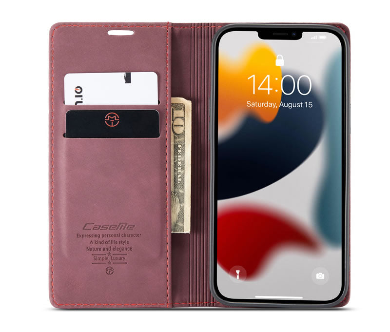 CaseMe iPhone 13 Flip Wallet Case