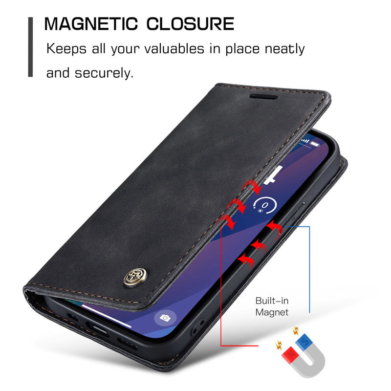 CaseMe Flip Wallet Cover for iPhone 15 Pro