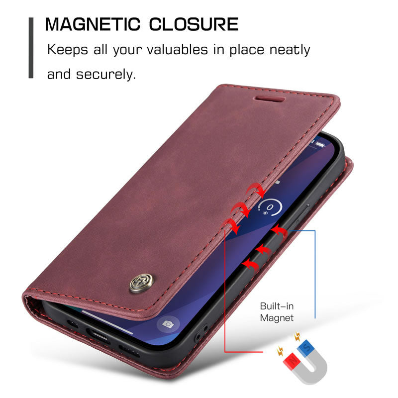 CaseMe Flip Wallet Cover for iPhone 15 Pro