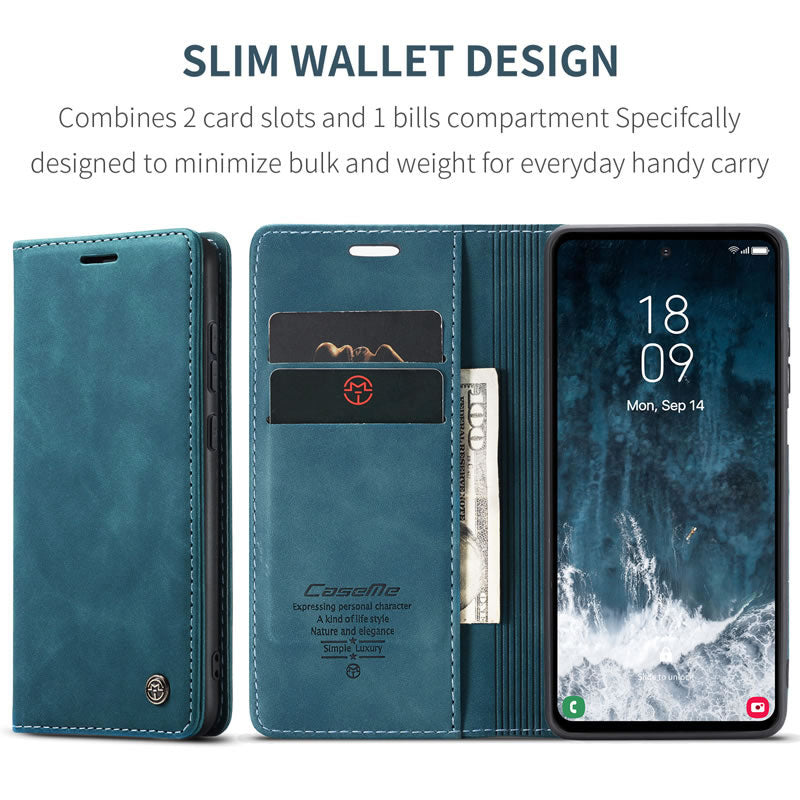 CaseMe Flip Wallet for Samsung Galaxy S23 FE