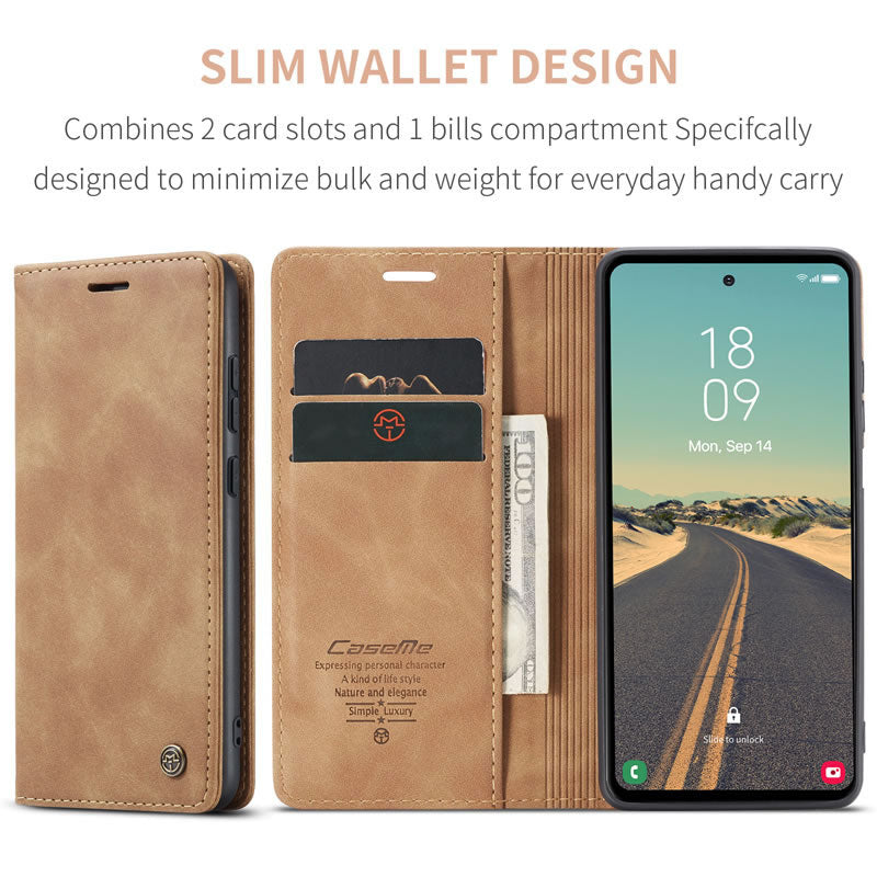 CaseMe Flip Wallet for Samsung Galaxy S23 FE