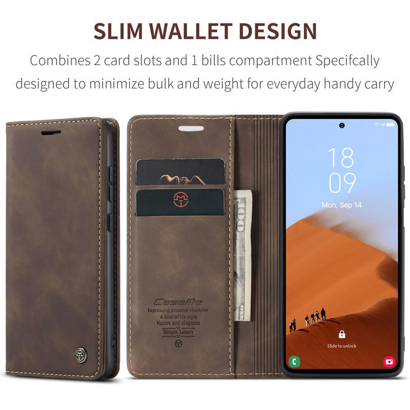 CaseMe Flip Wallet for Samsung Galaxy S23 FE