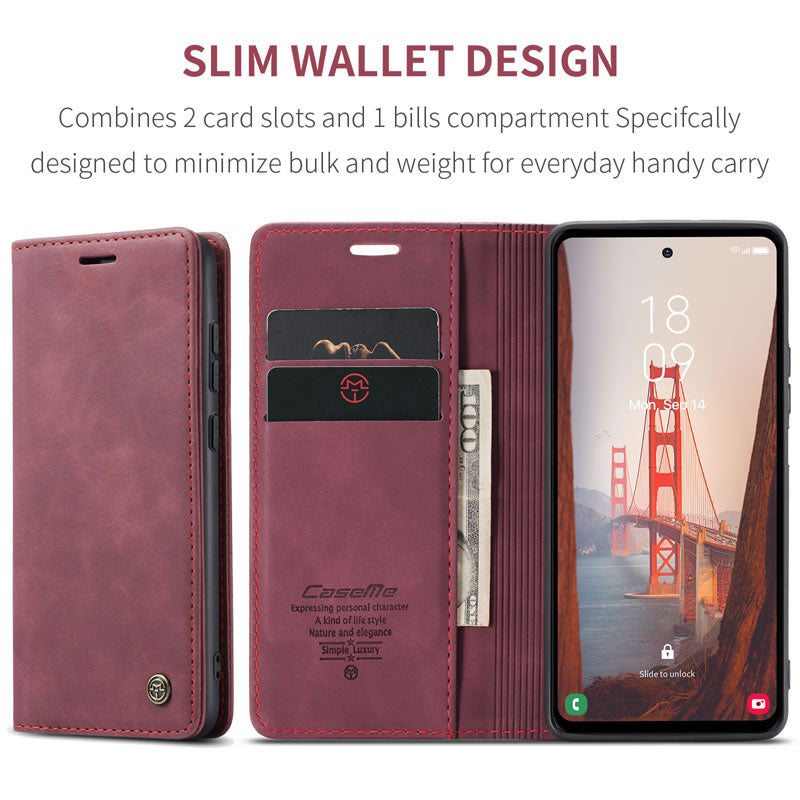 CaseMe Flip Wallet for Samsung Galaxy S23 FE