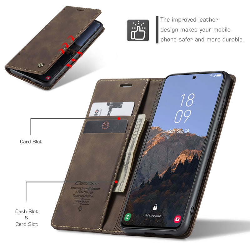 CaseMe Flip Wallet for Samsung Galaxy S24