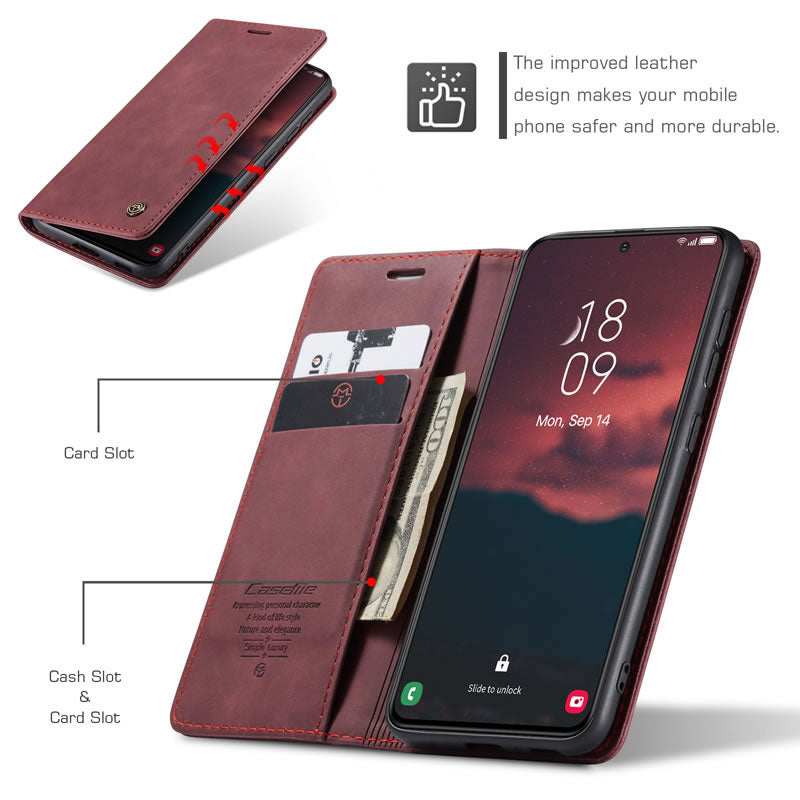 CaseMe Flip Wallet for Samsung Galaxy S24