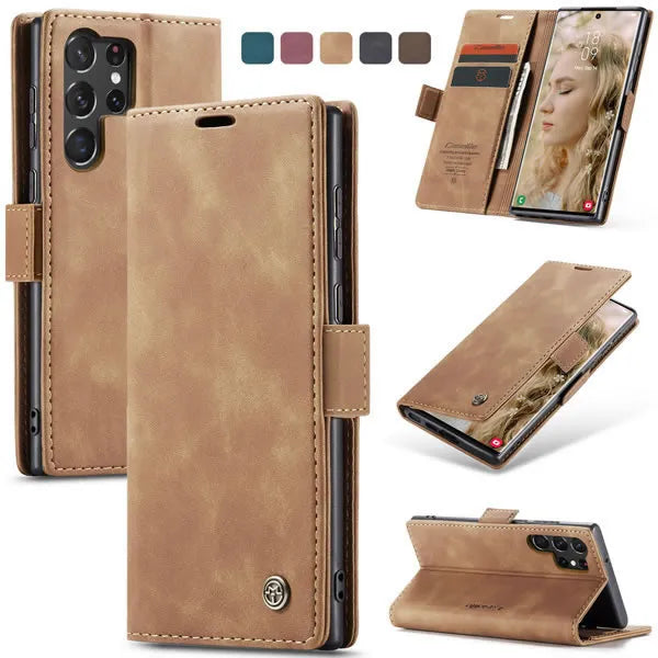 CaseMe Flip Wallet for Samsung Galaxy S24 Ultra