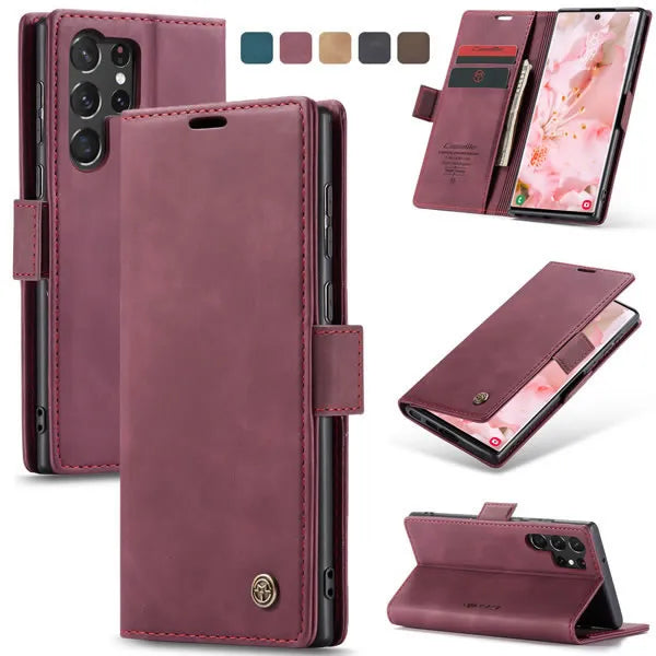 CaseMe Flip Wallet for Samsung Galaxy S24 Ultra