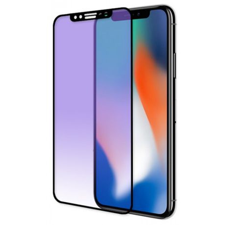 iPhone 11 Pro Max Blue Blocker Tempered Glass