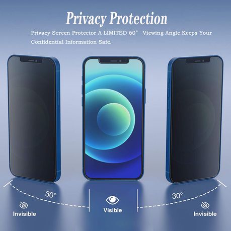 iPhone 13 Mini Privacy Anti Spy Tempered Glass