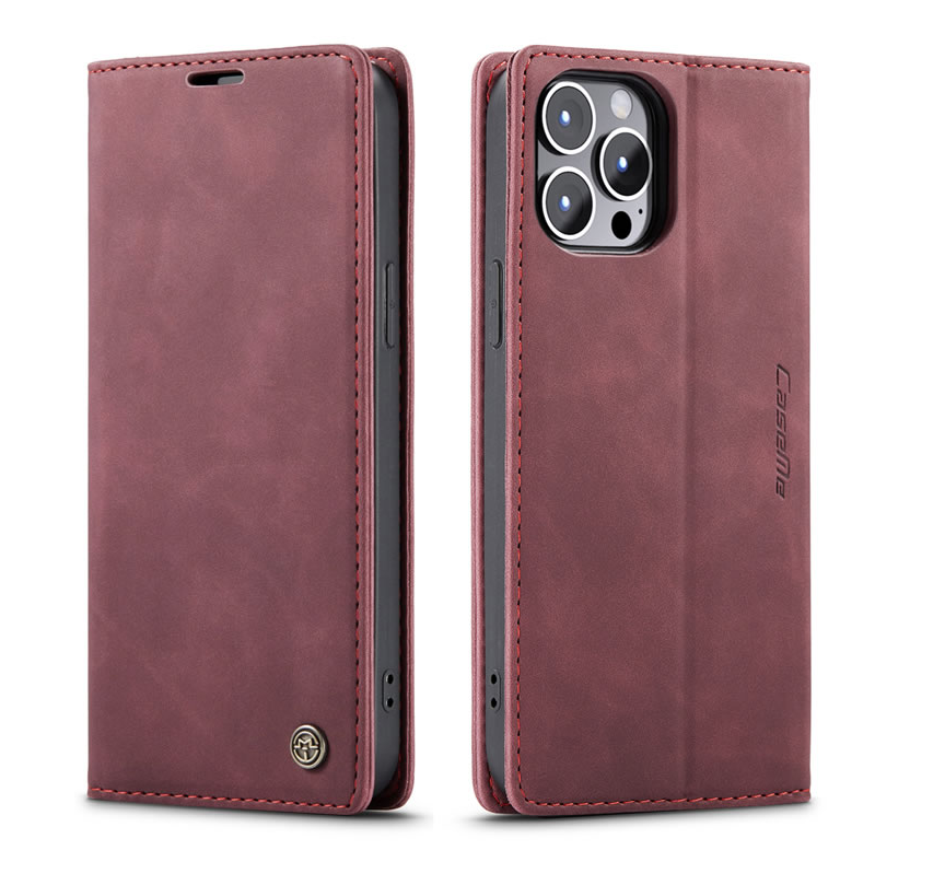 CaseMe Flip Wallet Cover for iPhone 15 Pro