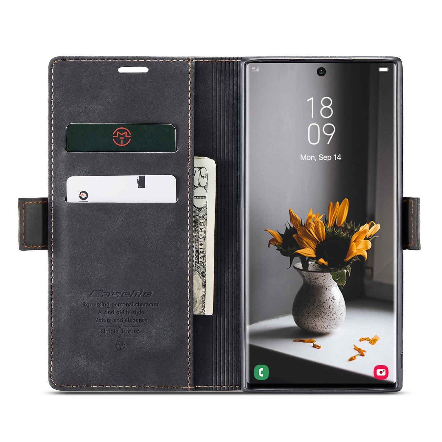 CaseMe Flip Wallet For Your Samsung S23 Ultra