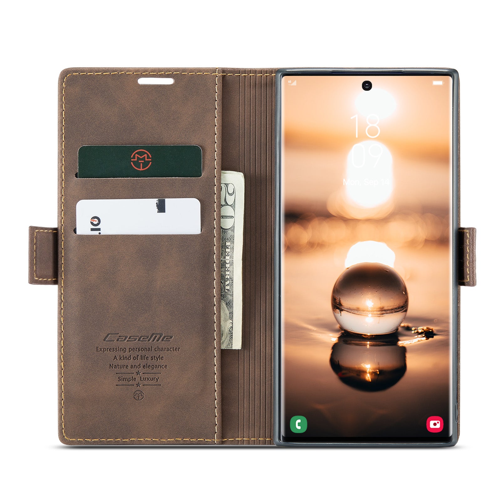 CaseMe Flip Wallet For Your Samsung S23 Ultra