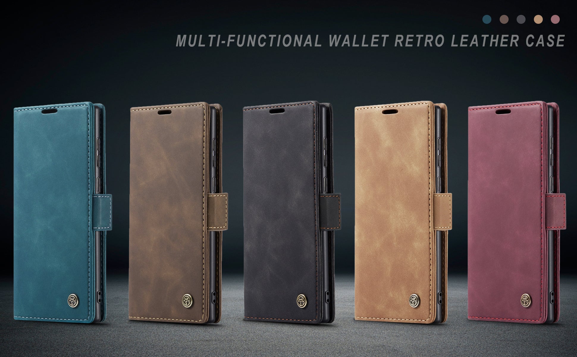 CaseMe Flip Wallet For Your Samsung S23 Ultra