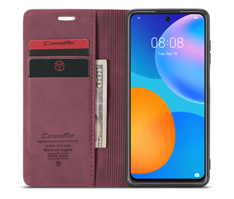 CaseMe Huawei P Smart 2021 Flip Wallet Case