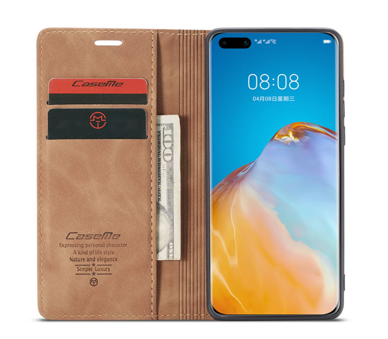 CaseMe Huawei P40 Pro Flip Wallet Case