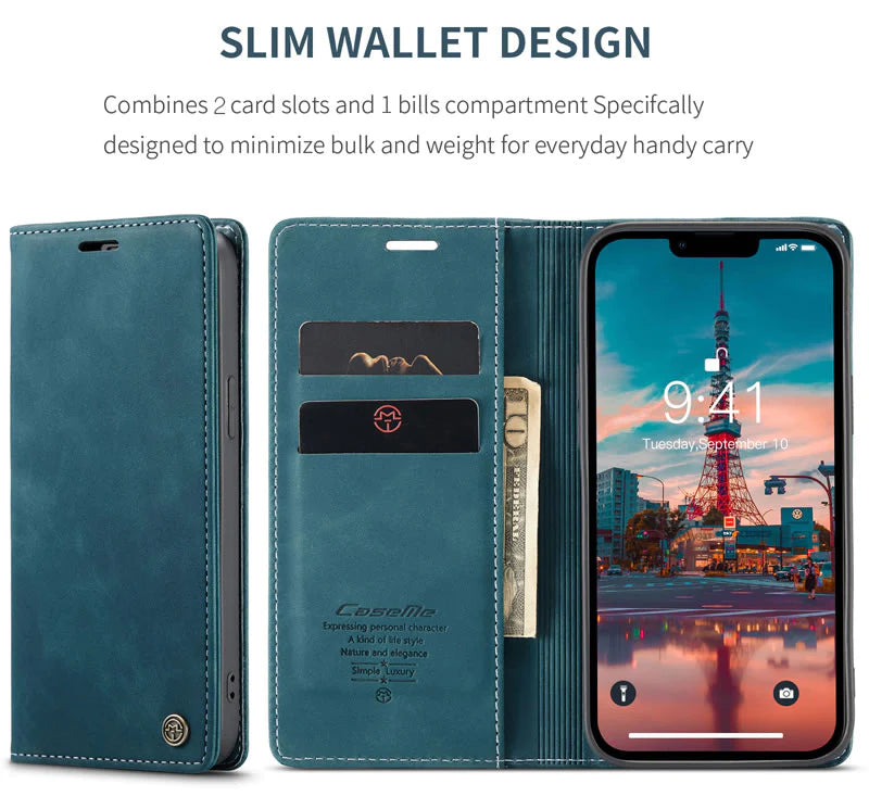 CaseMe iPhone 14 Plus Flip Wallet 