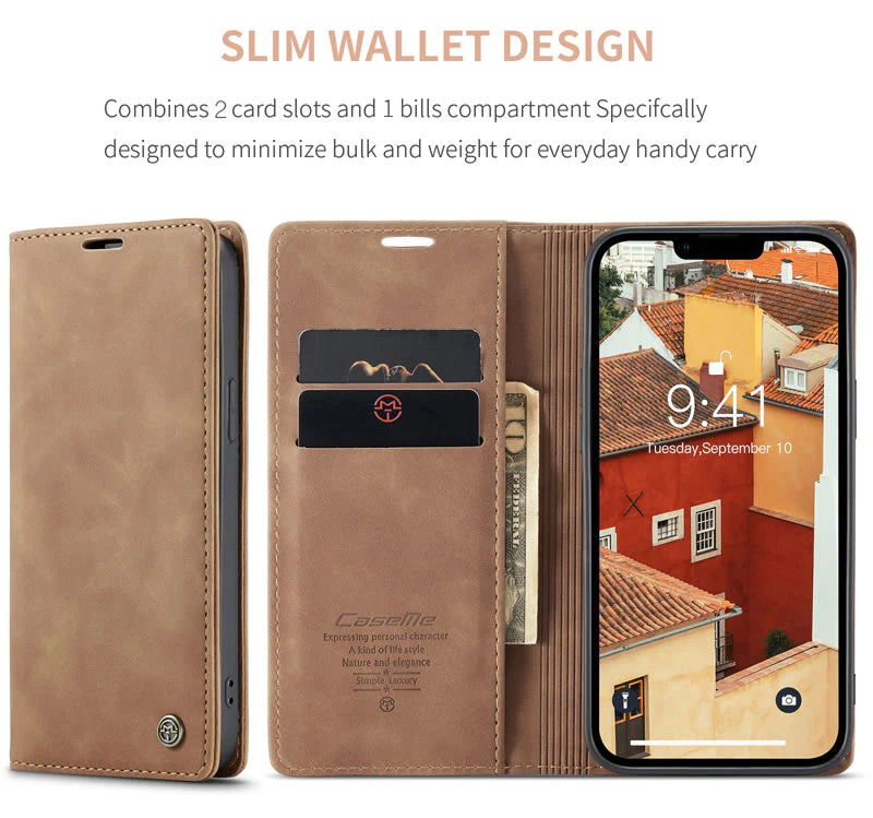 CaseMe iPhone 14 Plus Flip Wallet  