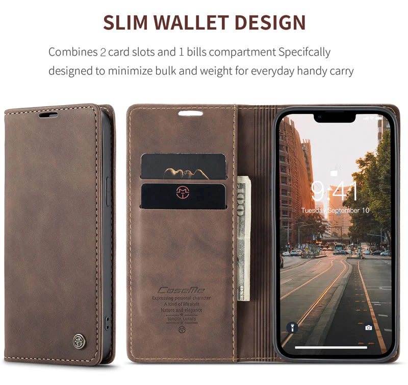 CaseMe iPhone 14 Plus Flip Wallet  