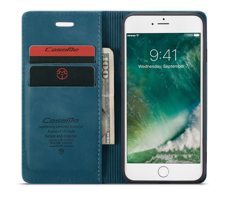 CaseMe Flip Wallet For Your iPhone SE