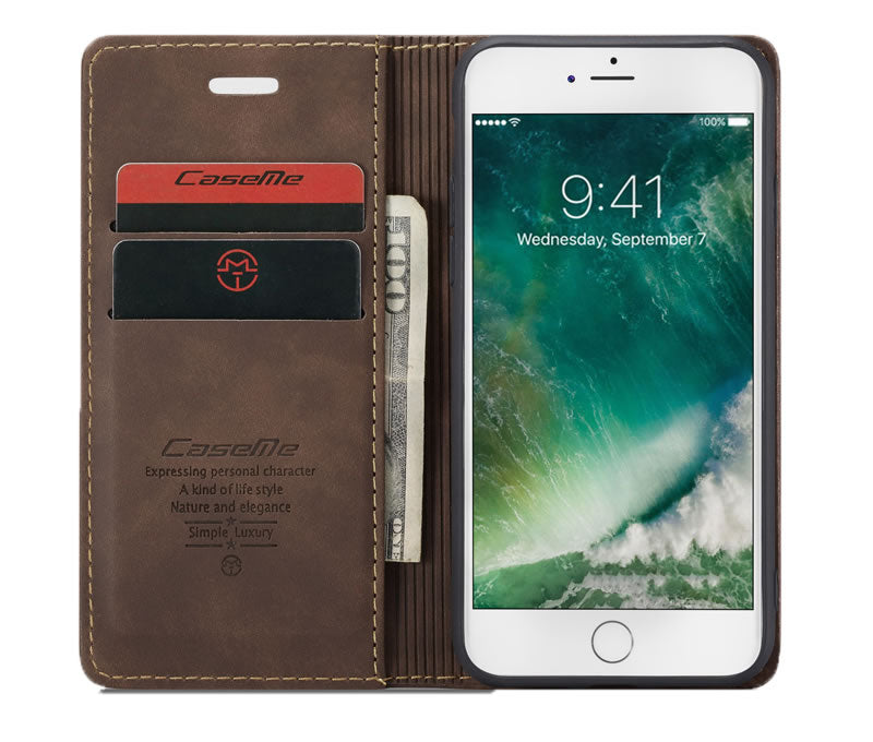 CaseMe Flip Wallet For Your iPhone SE