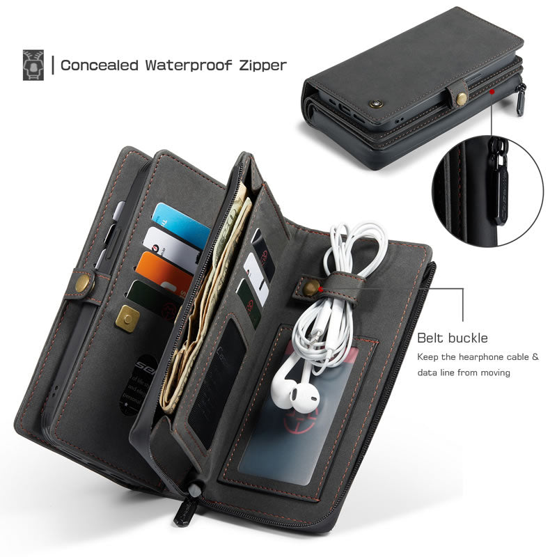 CaseMe iPhone 13 Mini Premium Flip Wallet Case